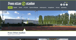 Desktop Screenshot of fransottenstadion.nl