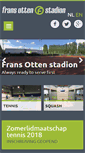 Mobile Screenshot of fransottenstadion.nl