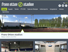 Tablet Screenshot of fransottenstadion.nl